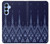 S3950 Textile Thai Blue Pattern Hülle Schutzhülle Taschen für Samsung Galaxy A15 5G S3950 Textile Thai Blue Pattern Hülle Schutzhülle Taschen für Samsung Galaxy A15 5G