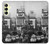 S0182 Old New York Vintage Hülle Schutzhülle Taschen für Samsung Galaxy A25 5G