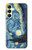 S0213 Van Gogh Starry Nights Hülle Schutzhülle Taschen für Samsung Galaxy A25 5G