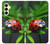 S0263 Ladybug Hülle Schutzhülle Taschen für Samsung Galaxy A25 5G