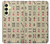 S0802 Mahjong Hülle Schutzhülle Taschen für Samsung Galaxy A25 5G