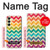 S2362 Rainbow Colorful Shavron Zig Zag Pattern Hülle Schutzhülle Taschen für Samsung Galaxy A25 5G
