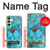 S2685 Aqua Turquoise Gemstone Graphic Printed Hülle Schutzhülle Taschen für Samsung Galaxy A25 5G