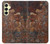 S2714 Rust Steel Texture Graphic Printed Hülle Schutzhülle Taschen für Samsung Galaxy A25 5G