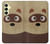 S2825 Cute Cartoon Raccoon Hülle Schutzhülle Taschen für Samsung Galaxy A25 5G