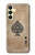S2928 Vintage Spades Ace Card Hülle Schutzhülle Taschen für Samsung Galaxy A25 5G