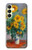 S2937 Claude Monet Bouquet of Sunflowers Hülle Schutzhülle Taschen für Samsung Galaxy A25 5G