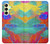 S2942 Brush Stroke Painting Hülle Schutzhülle Taschen für Samsung Galaxy A25 5G
