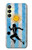 S2977 Argentina Football Soccer Hülle Schutzhülle Taschen für Samsung Galaxy A25 5G