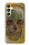 S3359 Vincent Van Gogh Skull Hülle Schutzhülle Taschen für Samsung Galaxy A25 5G