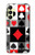 S3463 Poker Card Suit Hülle Schutzhülle Taschen für Samsung Galaxy A25 5G