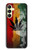 S3890 Reggae Rasta Flag Smoke Hülle Schutzhülle Taschen für Samsung Galaxy A25 5G