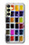 S3956 Watercolor Palette Box Graphic Hülle Schutzhülle Taschen für Samsung Galaxy A25 5G