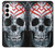 S0223 Vampire Skull Tattoo Hülle Schutzhülle Taschen für Samsung Galaxy A35 5G