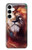 S0691 Leo Paint Hülle Schutzhülle Taschen für Samsung Galaxy A35 5G