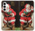 S1417 Santa Claus Merry Xmas Hülle Schutzhülle Taschen für Samsung Galaxy A35 5G