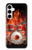 S1431 Skull Drum Fire Rock Hülle Schutzhülle Taschen für Samsung Galaxy A35 5G