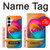 S1671 Rainbow Colorful Rose Hülle Schutzhülle Taschen für Samsung Galaxy A35 5G