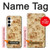 S2180 Flower Floral Vintage Pattern Hülle Schutzhülle Taschen für Samsung Galaxy A35 5G