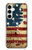 S2349 Old American Flag Hülle Schutzhülle Taschen für Samsung Galaxy A35 5G