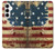 S2349 Old American Flag Hülle Schutzhülle Taschen für Samsung Galaxy A35 5G