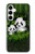 S2441 Panda Family Bamboo Forest Hülle Schutzhülle Taschen für Samsung Galaxy A35 5G