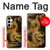 S2804 Chinese Gold Dragon Printed Hülle Schutzhülle Taschen für Samsung Galaxy A35 5G