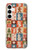 S2854 Cute Xmas Pattern Hülle Schutzhülle Taschen für Samsung Galaxy A35 5G