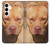 S2903 American Pitbull Dog Hülle Schutzhülle Taschen für Samsung Galaxy A35 5G