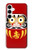 S3045 Japan Good Luck Daruma Doll Hülle Schutzhülle Taschen für Samsung Galaxy A35 5G