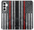 S3687 Firefighter Thin Red Line American Flag Hülle Schutzhülle Taschen für Samsung Galaxy A35 5G
