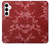 S3817 Red Floral Cherry blossom Pattern Hülle Schutzhülle Taschen für Samsung Galaxy A35 5G