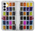 S3956 Watercolor Palette Box Graphic Hülle Schutzhülle Taschen für Samsung Galaxy A35 5G