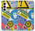 S3960 Safety Signs Sticker Collage Hülle Schutzhülle Taschen für Samsung Galaxy A35 5G