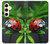 S0263 Ladybug Hülle Schutzhülle Taschen für Samsung Galaxy S24