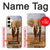 S0310 African Elephant Hülle Schutzhülle Taschen für Samsung Galaxy S24