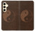 S0825 Taoism Yin Yang Hülle Schutzhülle Taschen für Samsung Galaxy S24
