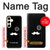 S1946 Sir Mustache Minimalism Hülle Schutzhülle Taschen für Samsung Galaxy S24