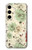 S2179 Flower Floral Vintage Art Pattern Hülle Schutzhülle Taschen für Samsung Galaxy S24