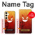 S2454 Red Cute Little Devil Cartoon Hülle Schutzhülle Taschen für Samsung Galaxy S24