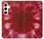 S2480 Tie Dye Red Hülle Schutzhülle Taschen für Samsung Galaxy S24