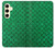 S2704 Green Fish Scale Pattern Graphic Hülle Schutzhülle Taschen für Samsung Galaxy S24