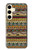 S2860 Aztec Boho Hippie Pattern Hülle Schutzhülle Taschen für Samsung Galaxy S24