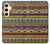 S2860 Aztec Boho Hippie Pattern Hülle Schutzhülle Taschen für Samsung Galaxy S24