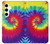 S2884 Tie Dye Swirl Color Hülle Schutzhülle Taschen für Samsung Galaxy S24