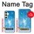 S2923 Frozen Snow Spell Magic Hülle Schutzhülle Taschen für Samsung Galaxy S24