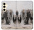 S3142 African Elephant Hülle Schutzhülle Taschen für Samsung Galaxy S24