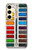 S3243 Watercolor Paint Set Hülle Schutzhülle Taschen für Samsung Galaxy S24