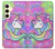 S3264 Pastel Unicorn Hülle Schutzhülle Taschen für Samsung Galaxy S24