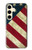 S3295 US National Flag Hülle Schutzhülle Taschen für Samsung Galaxy S24